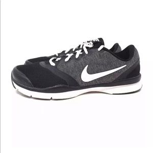 Nike Wmn’s Training Sneaker Sz 8 Black/Gray/White